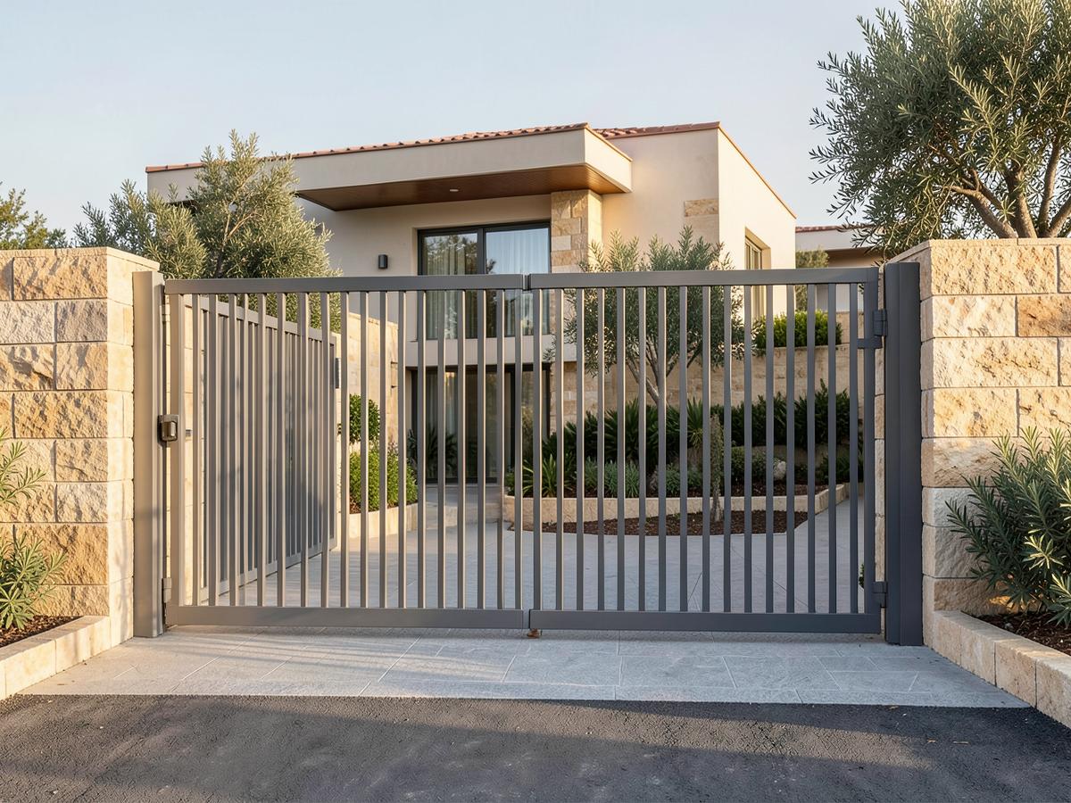 Graphite automated entrance gate